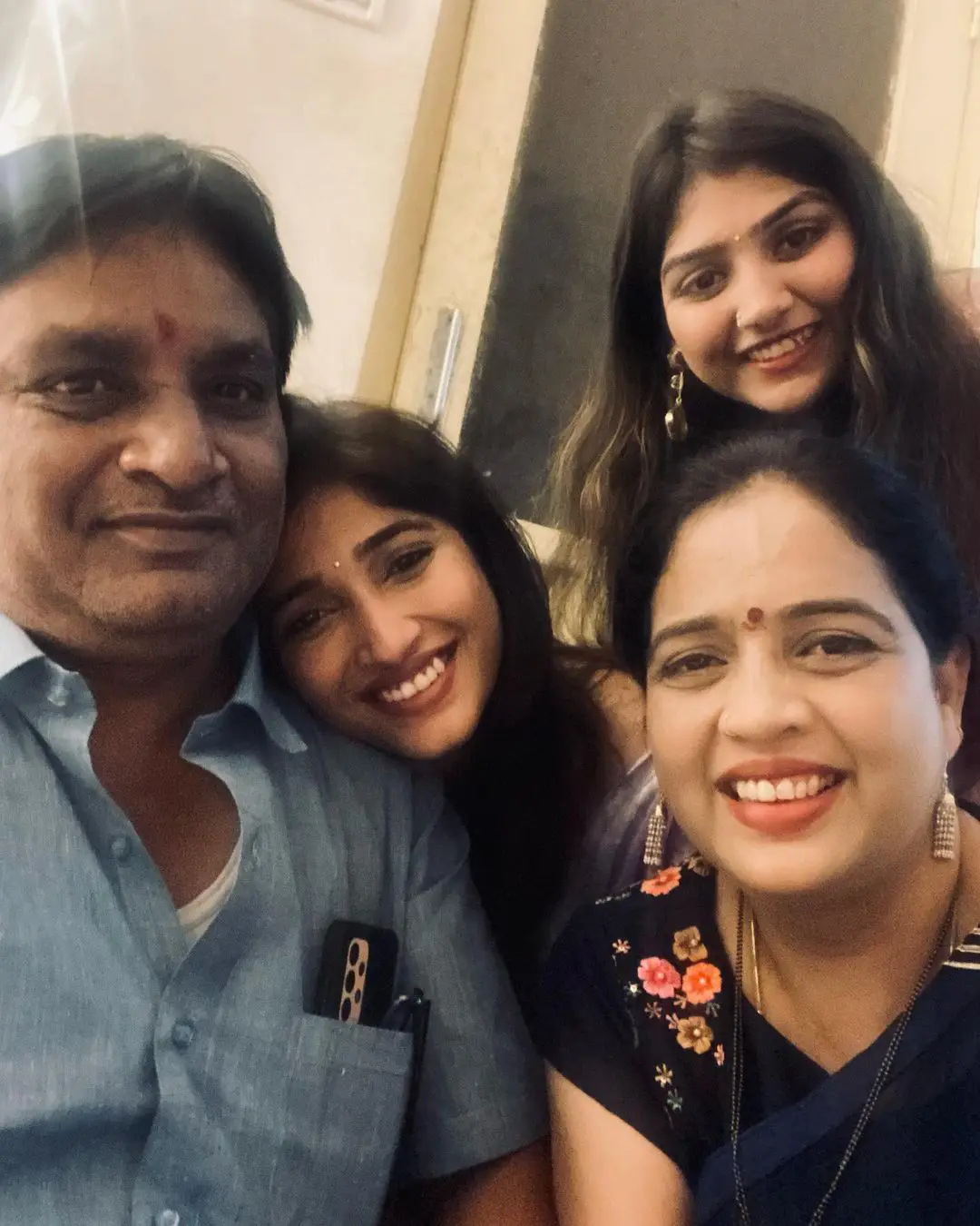 Priya Vadlamani Deepavali Celebrations with Family