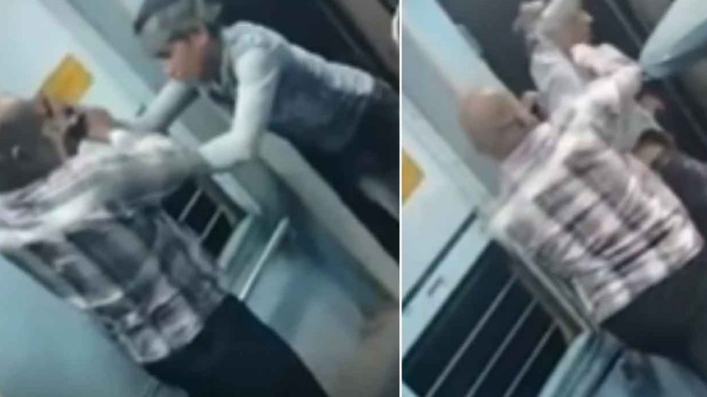 youth thrown from moving train