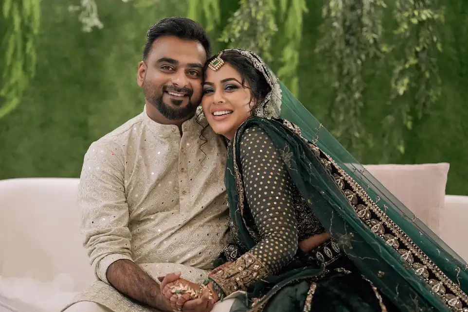 Actress Poorna Mehndi Ceremony Photos