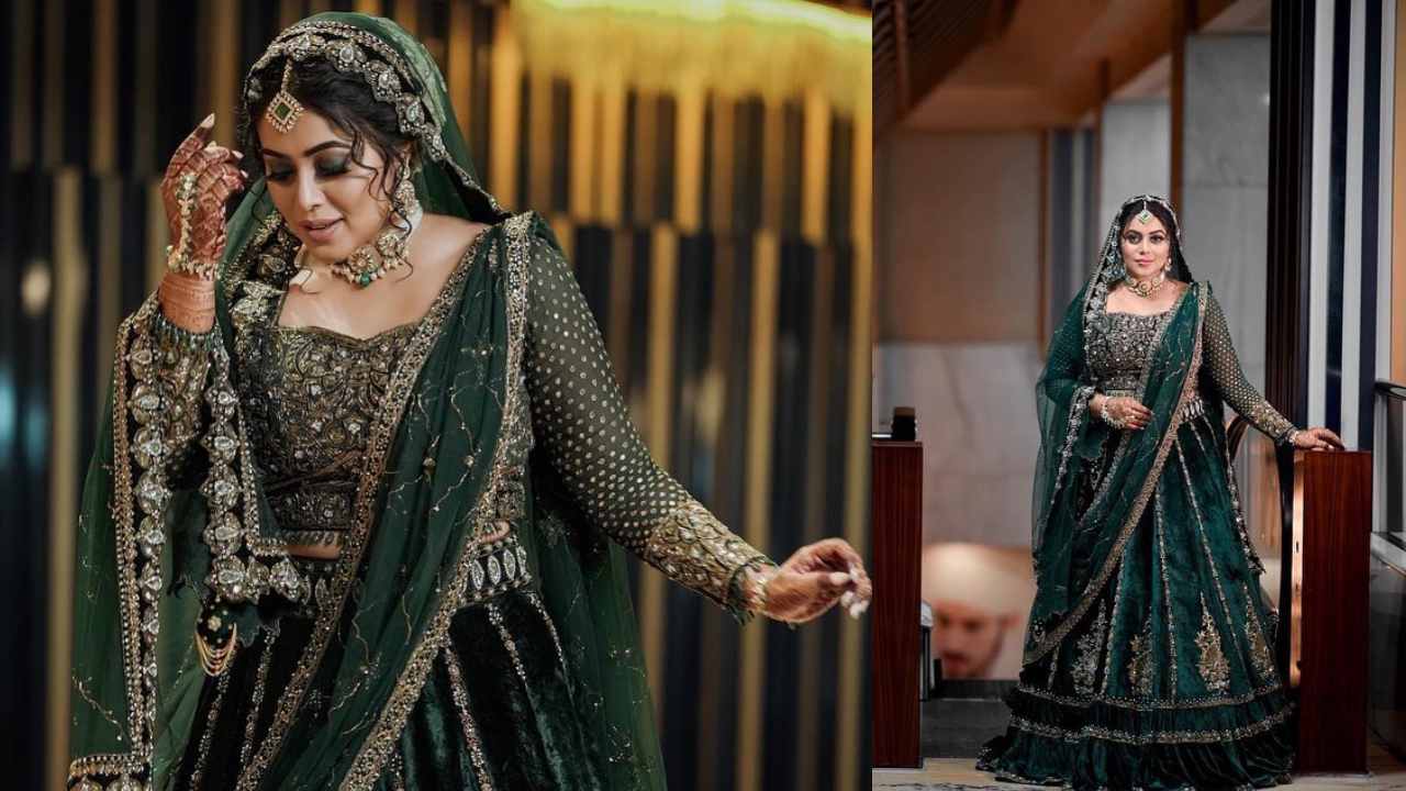 Actress Poorna: నటి పూర్ణ మెహందీ వేడుక ఫొటోలు..