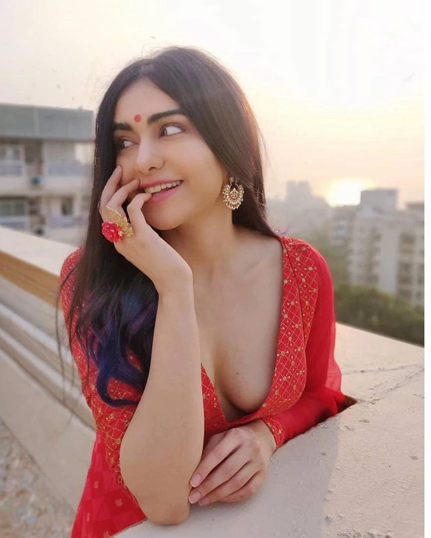 Adah Sharma is turning up the heat even with traditional looks still1