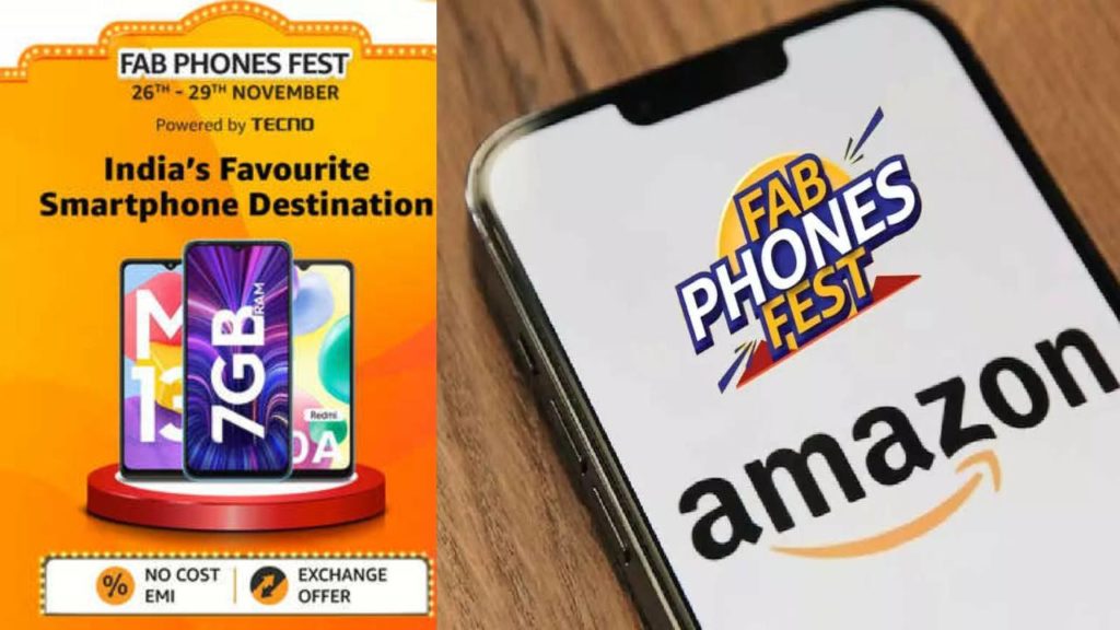 Amazon Fab Phones Fest _ iQOO Z6 5G, Realme Narzo 50A, Samsung Galaxy M13 to get price cut