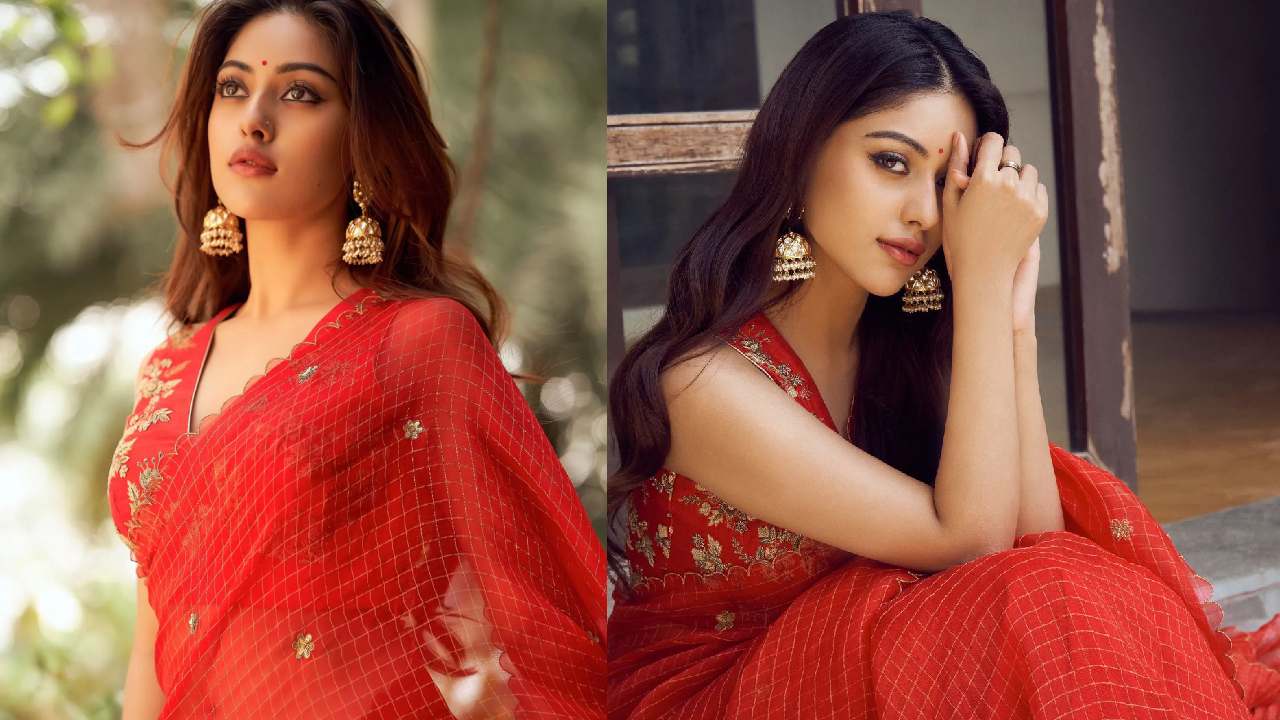 ట్రెడిషనల్ లుక్స్‌లో అను ఇమ్మాన్యుయేల్ చీర అందాలు..