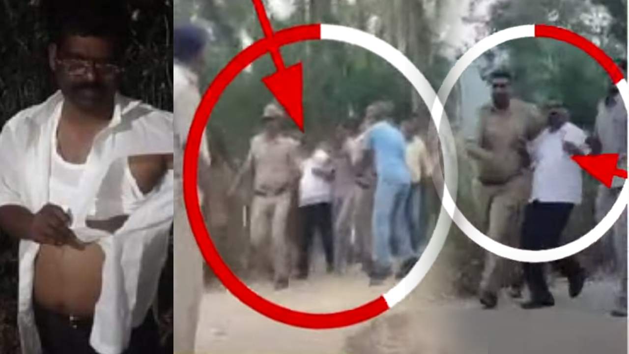 BJP MLA Attacked By Villagers : కర్ణాటకలో బీజేపీ ఎమ్మెల్యేను దుస్తులు చినిగిపోయేలా కొట్టిన గ్రామస్తులు BJP MLA Attacked By Villagers : కర్ణాటకలో బీజేపీ ఎమ్మెల్యేను దుస్తులు చినిగిపోయేలా కొట్టిన గ్రామస్తులు