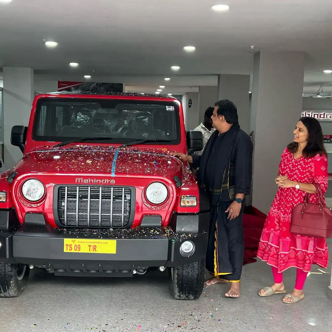 Prabhakar Son Chandrahas buy new Jeep 