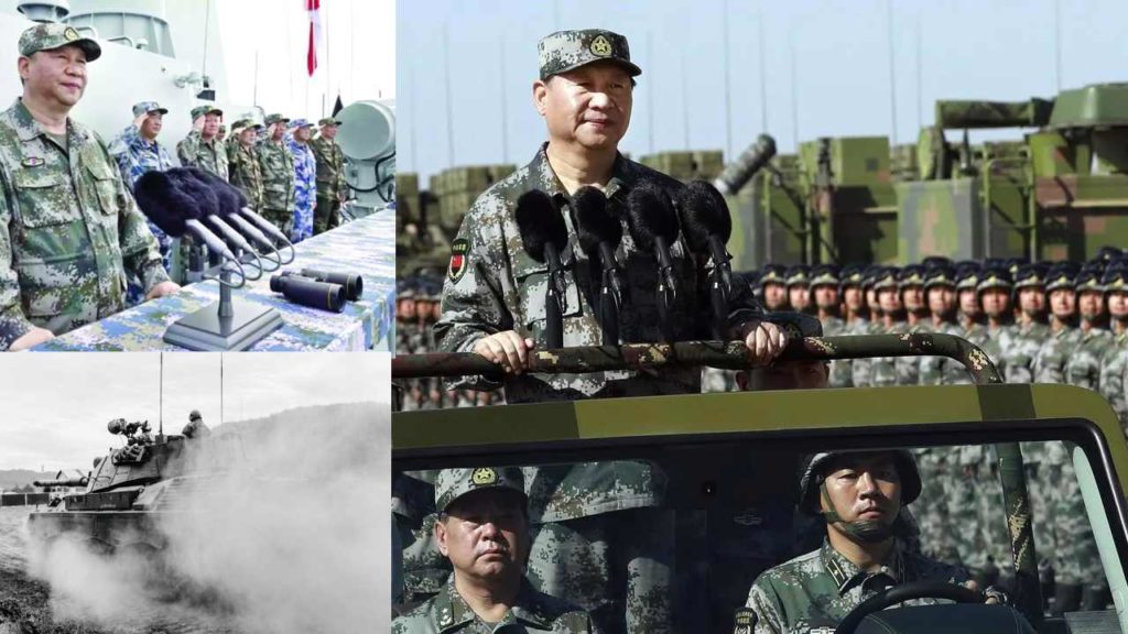 China President Xi Jinping  focus for war