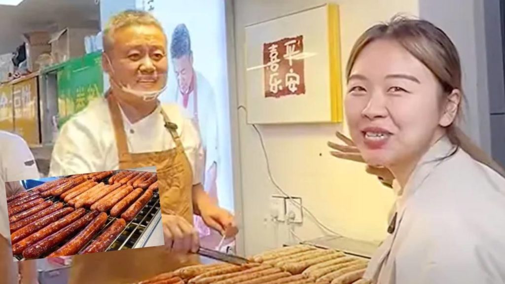 Chinese Businessman In Bankruptcy Sells Sausages