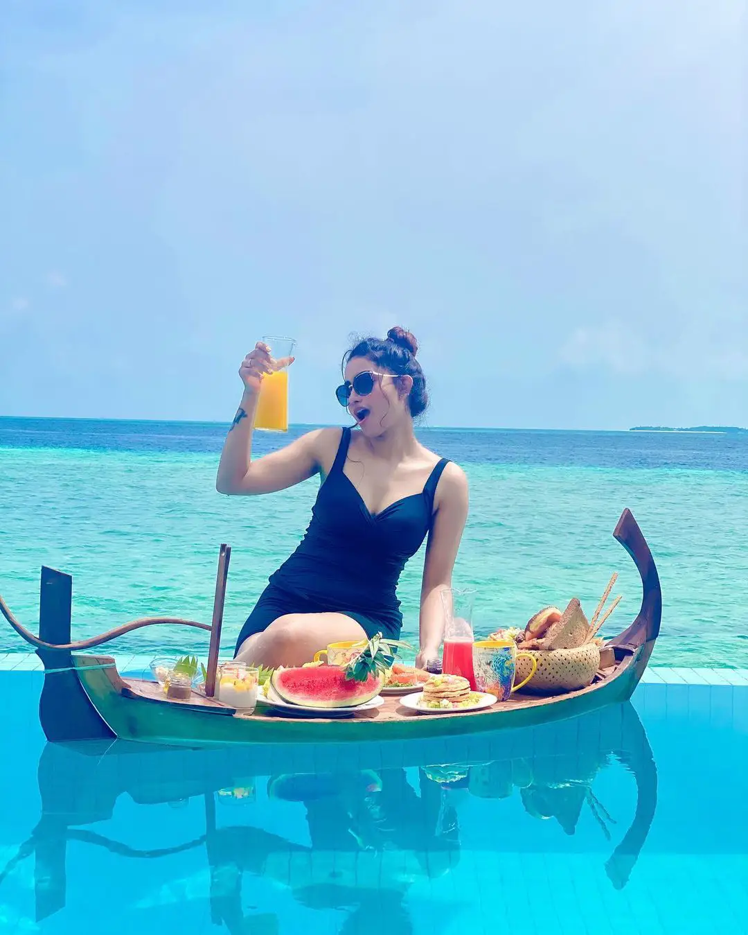 Deepika Pilli Enjoying in Maldives