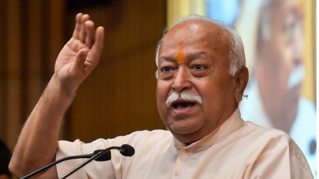 Everyone living in India is ‘Hindu’, says RSS chief Mohan Bhagwat