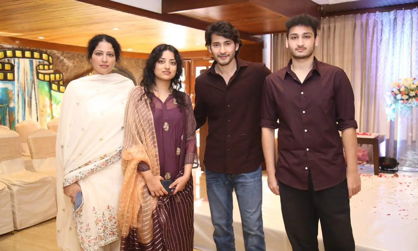 Have you seen Mahesh Babu Brother Ramesh's son and daughter?