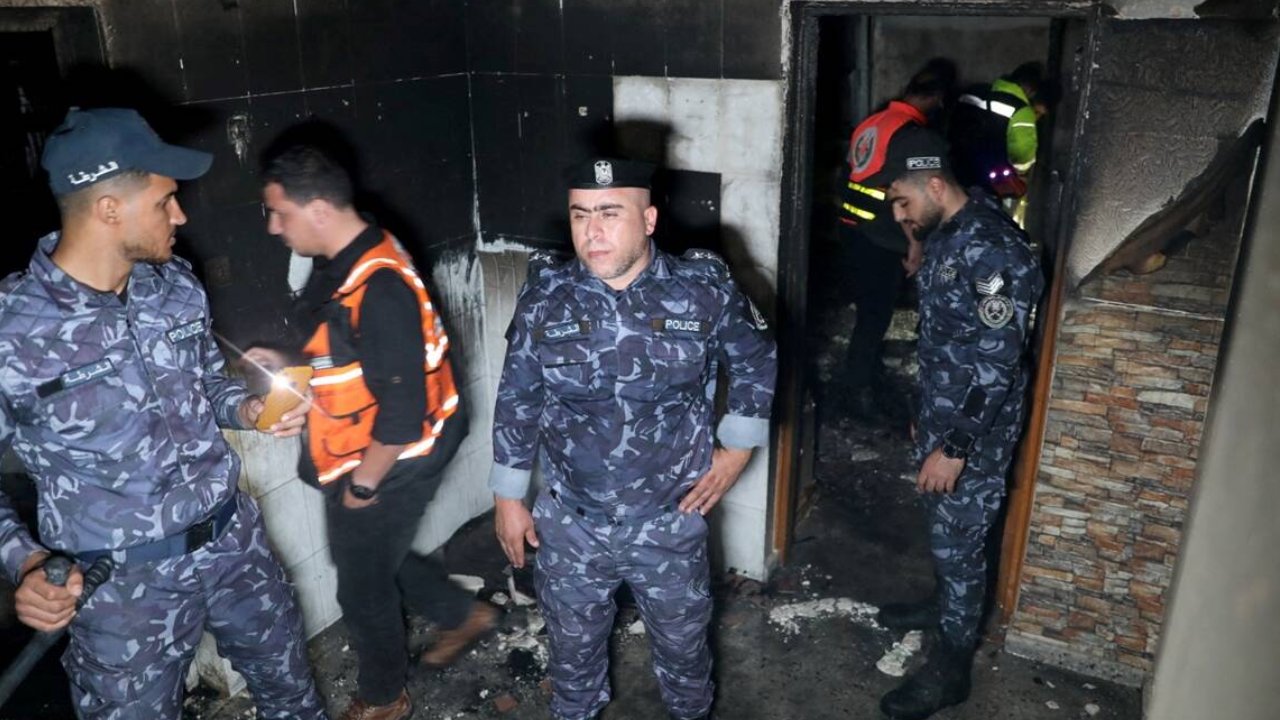 Gaza Fire Accident