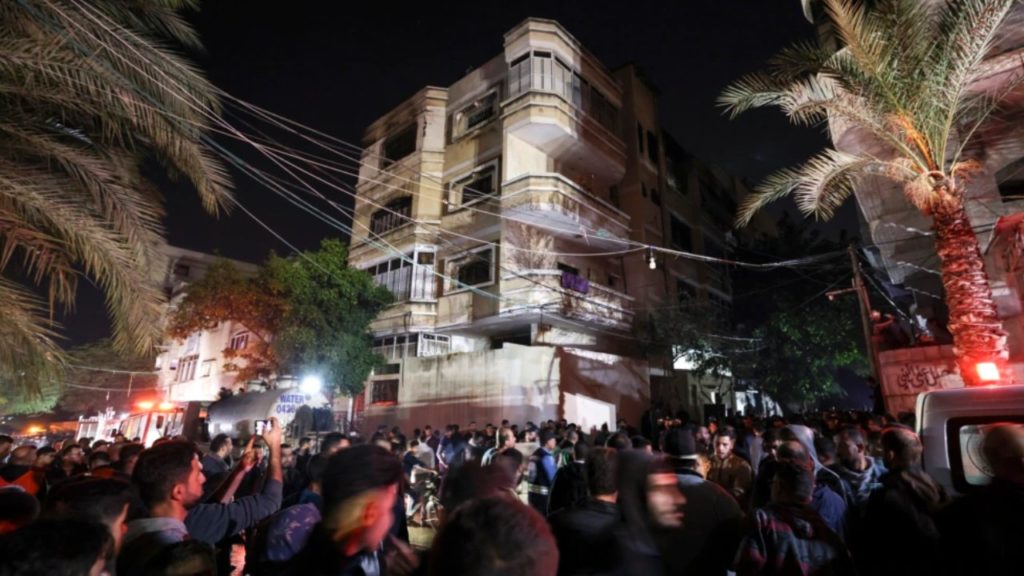 Gaza Fire Accident