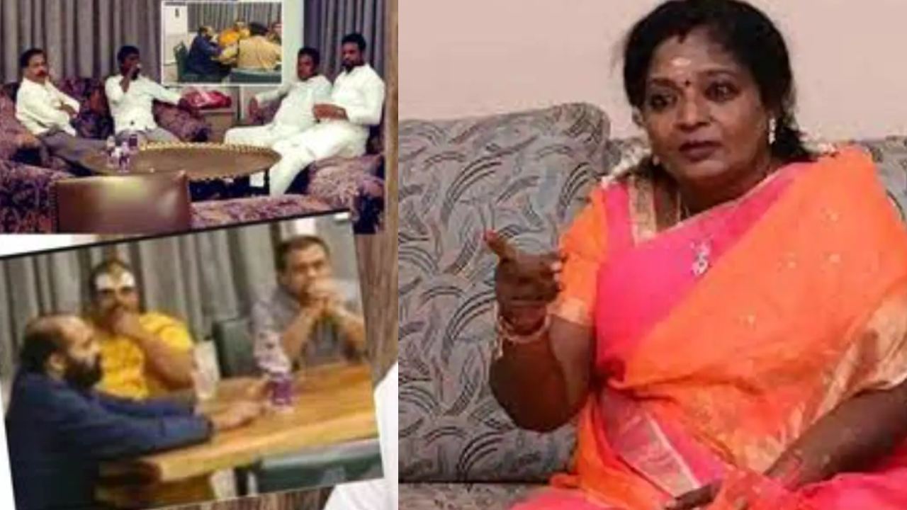 TRS MLAs trap issue : టీఆర్ఎస్ ఎమ్మెల్యేల కొనుగోలు వ్యవహారం .. గవర్నర్ తమిళిసై ఢిల్లీ పర్యటన TRS MLAs trap issue : టీఆర్ఎస్ ఎమ్మెల్యేల కొనుగోలు వ్యవహారం .. గవర్నర్ తమిళిసై ఢిల్లీ పర్యటన