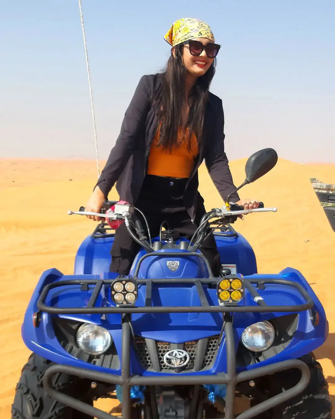 Heroine Surbhi enjoying vacations in Dubai Pics
