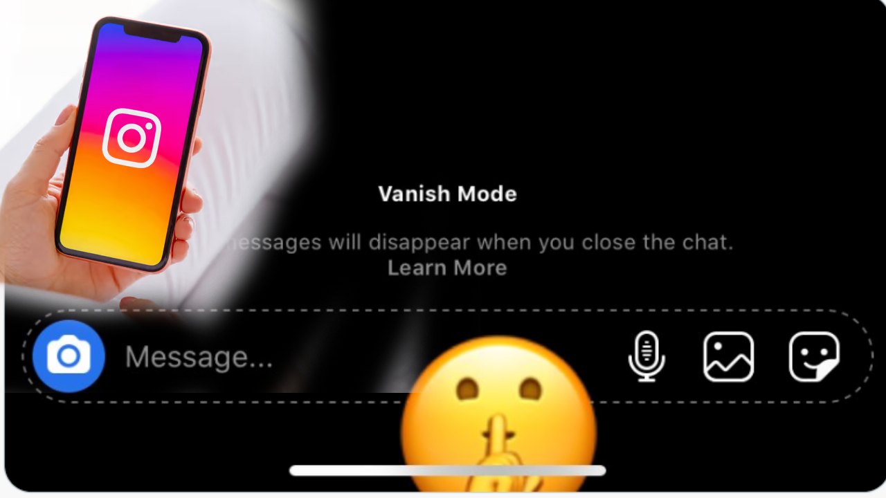 How to enable vanish mode in Instagram DMs