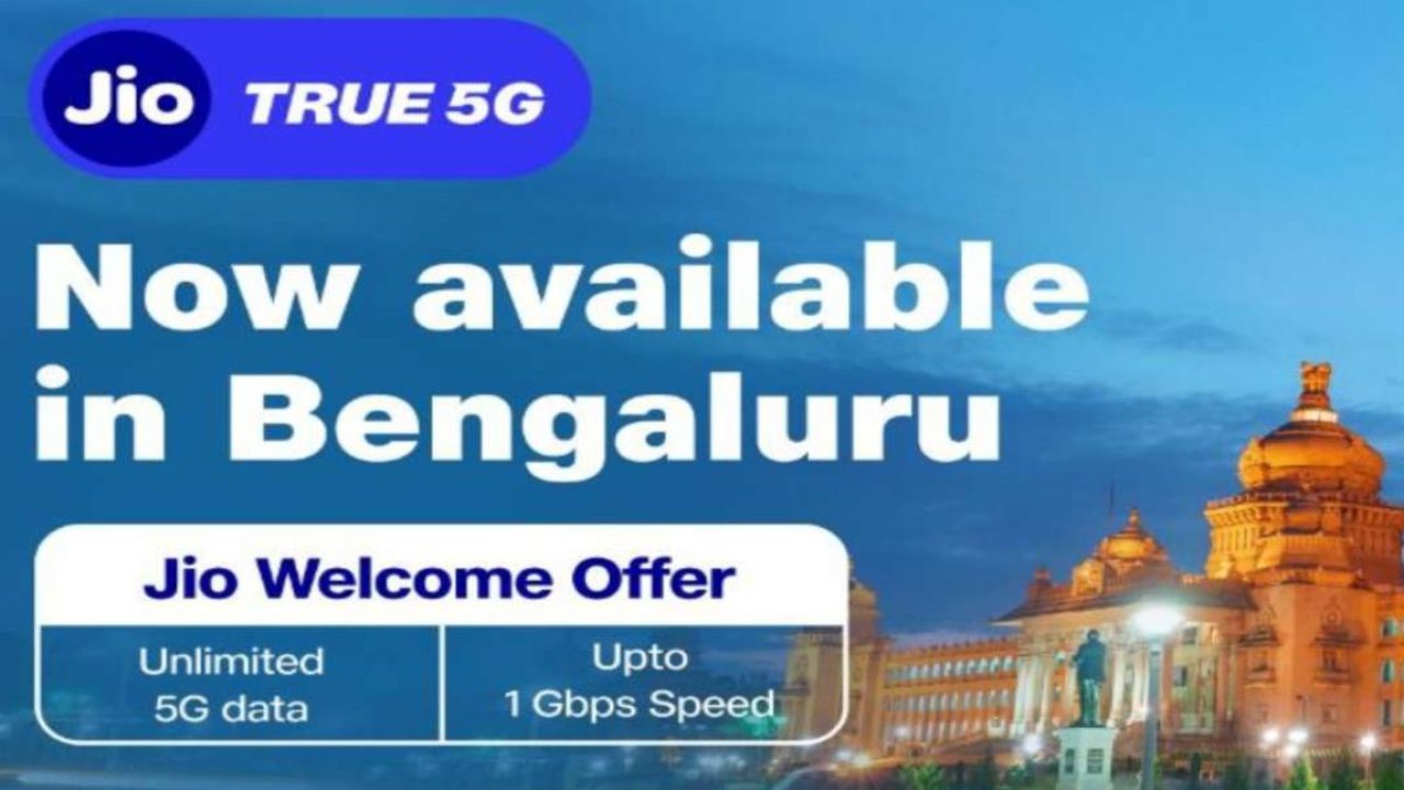 Jio True 5G to Be Available in Bengaluru and Hyderabad From 10th Nov 2022