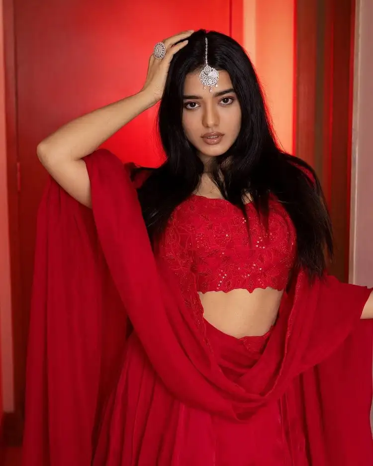 Ketika Sharma Steals Hearts With Red Dress