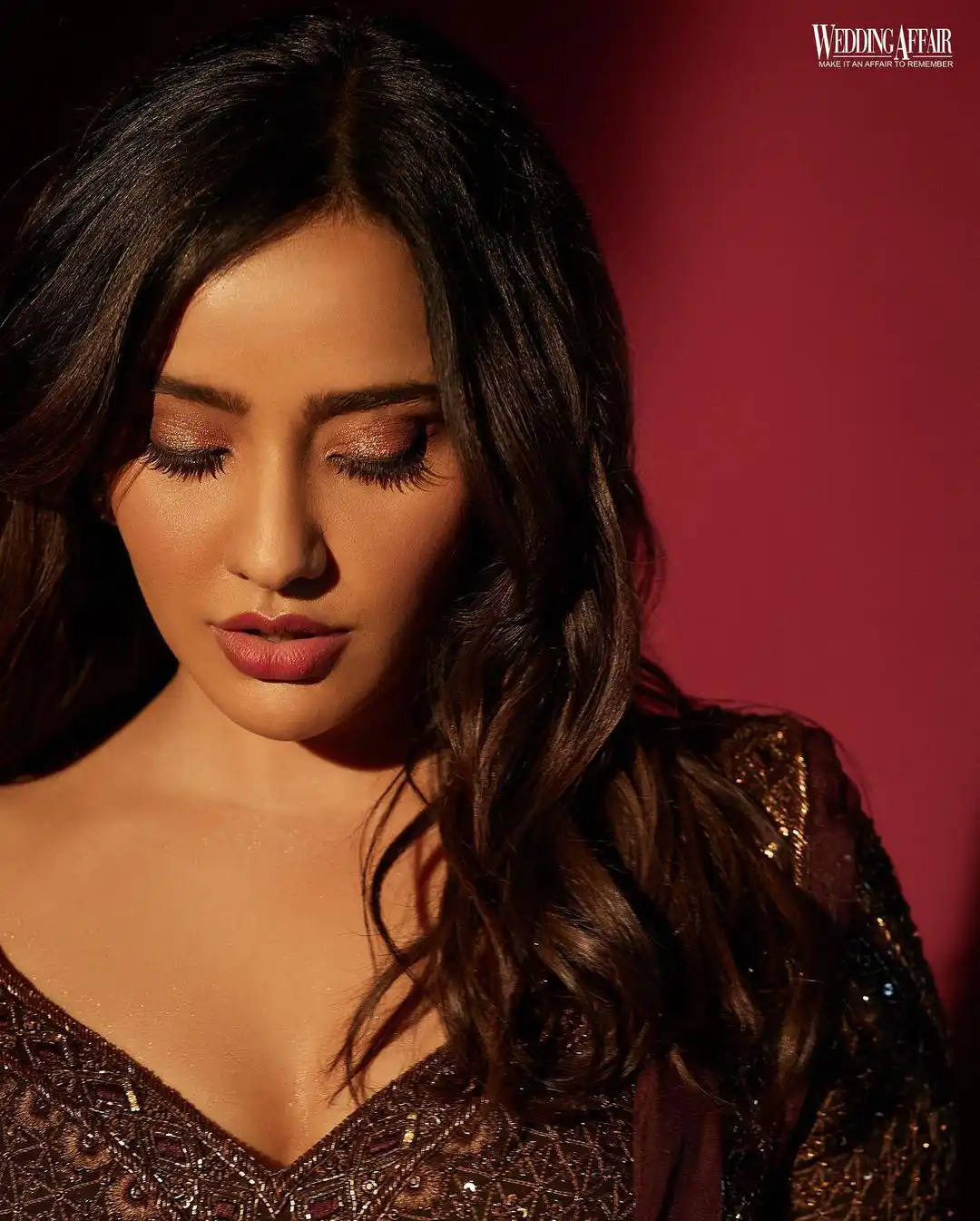 Nehasharma special photoshoot for Wedding Affair Magazine