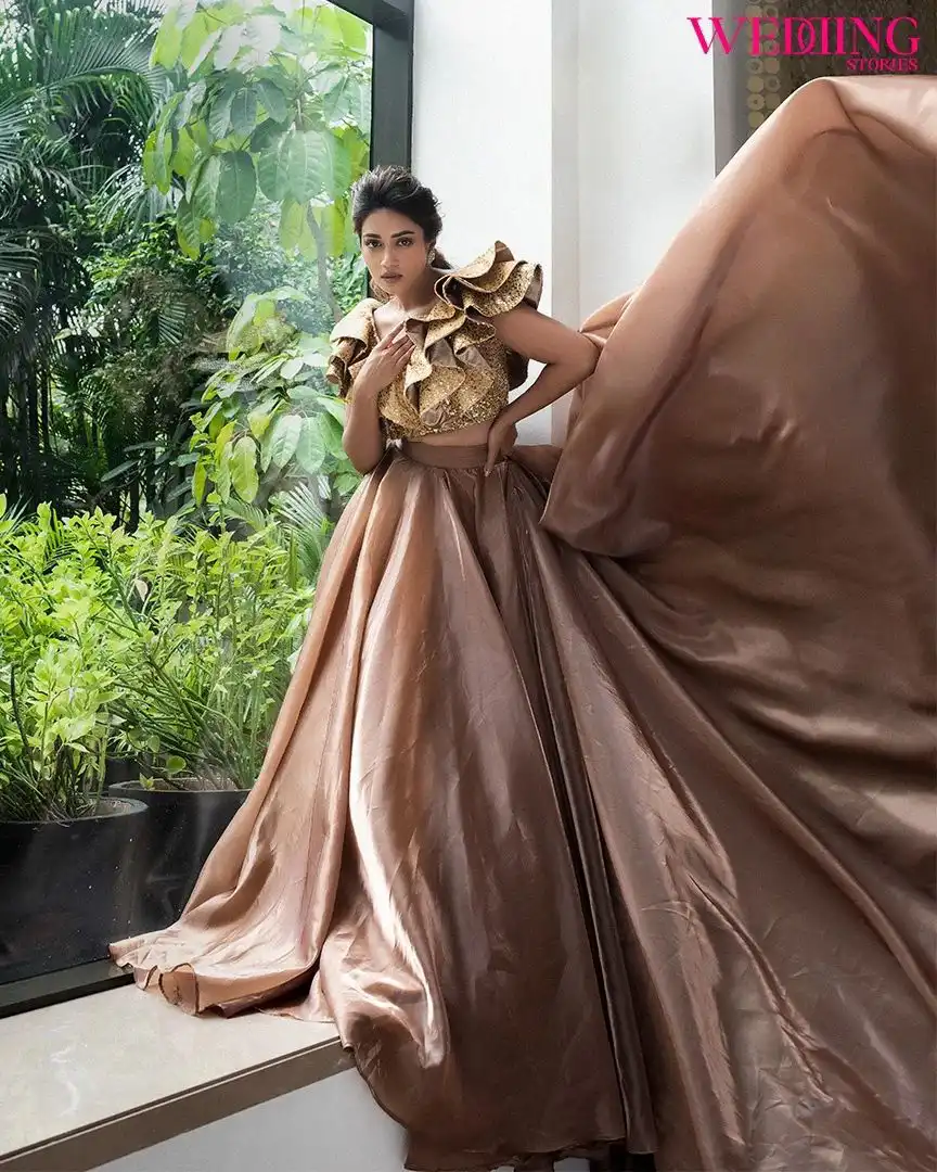 Nivetha Pethuraj beauty on the magazine page stills