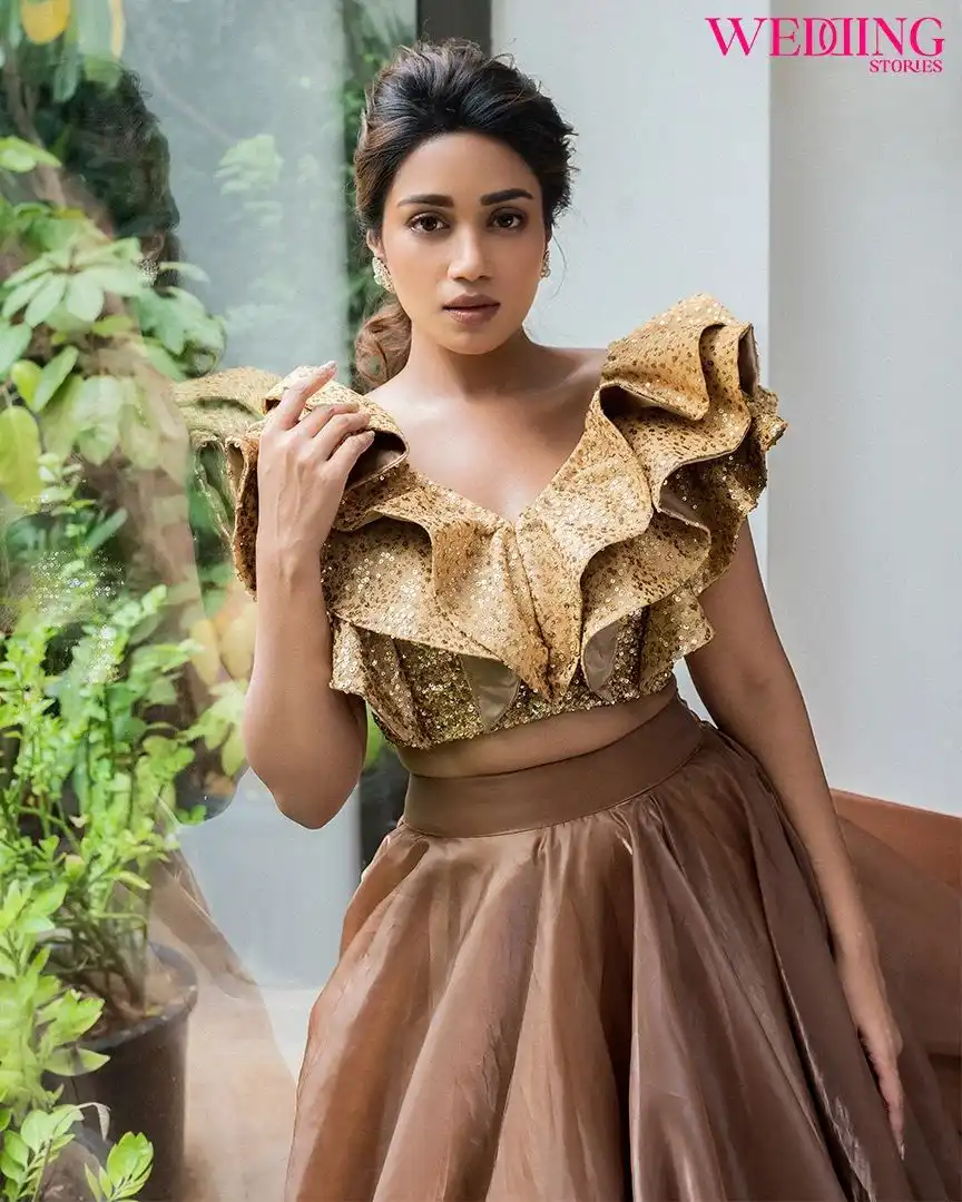 Nivetha Pethuraj beauty on the magazine page stills