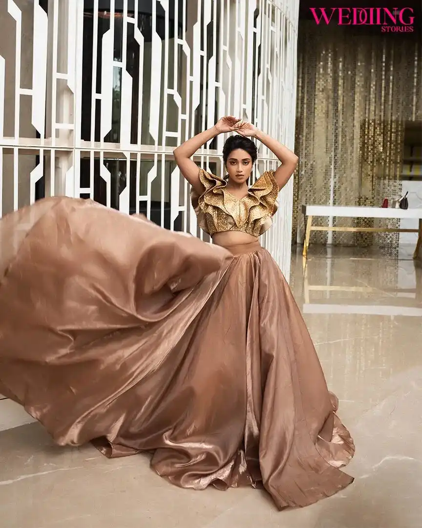 Nivetha Pethuraj beauty on the magazine page stills
