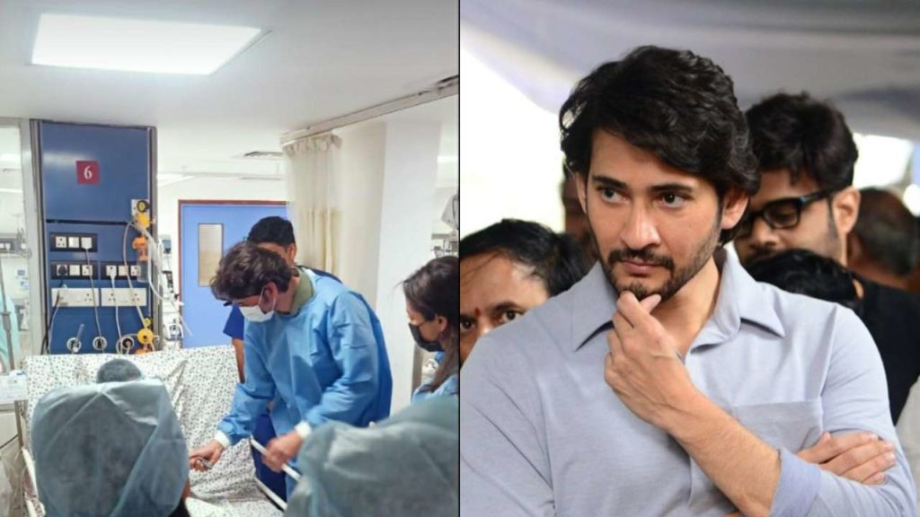 On the day his father's heart stopped Mahesh Babu gave breath to another heart