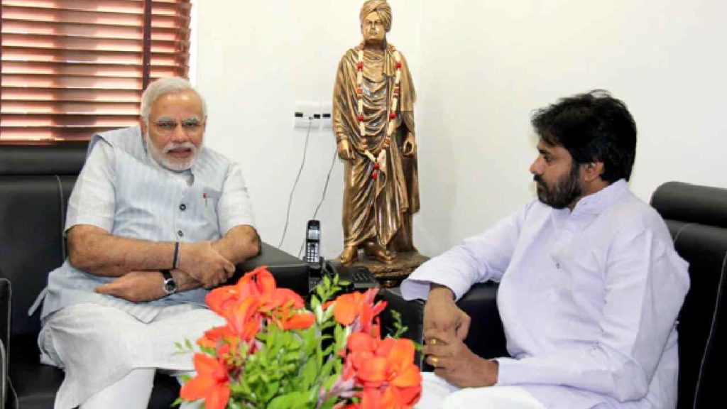 Pawan Kalyan Meets Modi