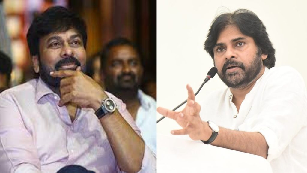Pawan Kalyan congratulates chiranjeevi to getting Indian film personality of the year