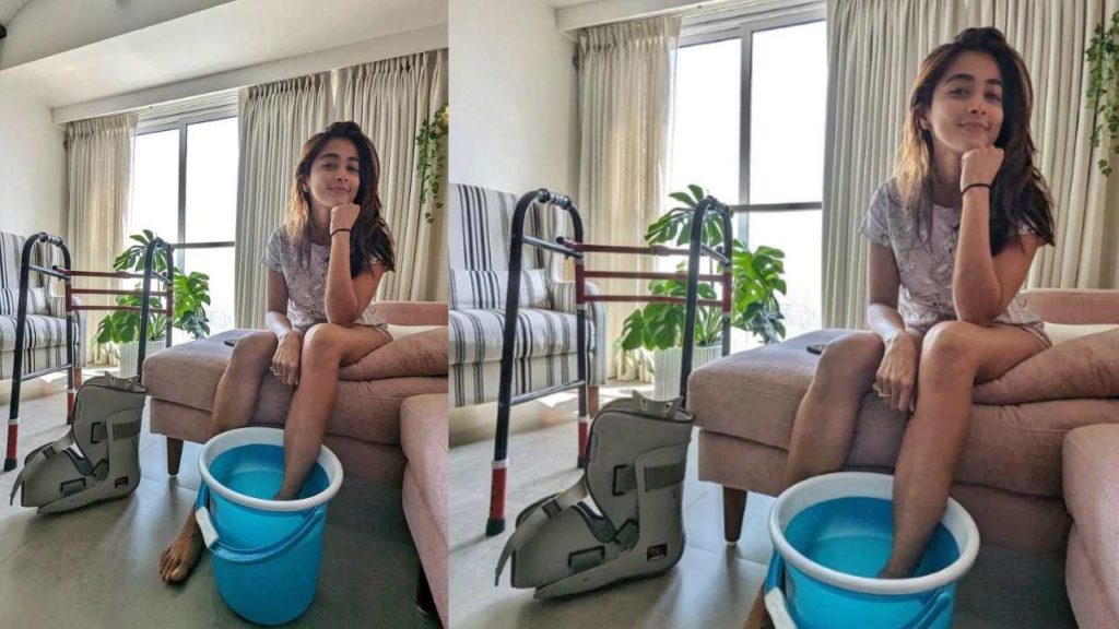 Pooja Hegde is Still on Treatment Bed