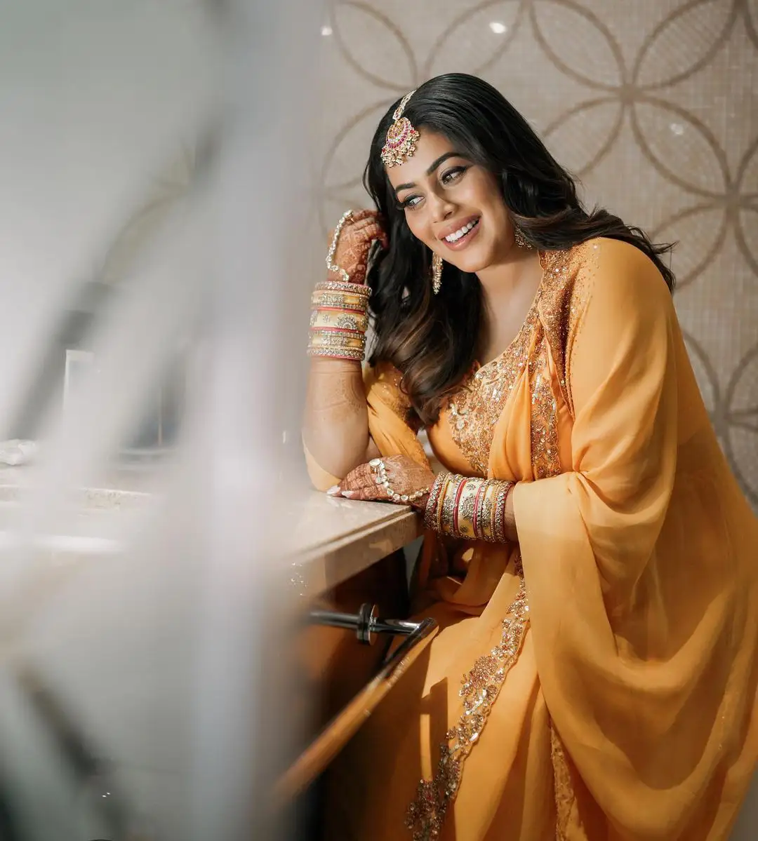 Purnaa Haldi function celebrations