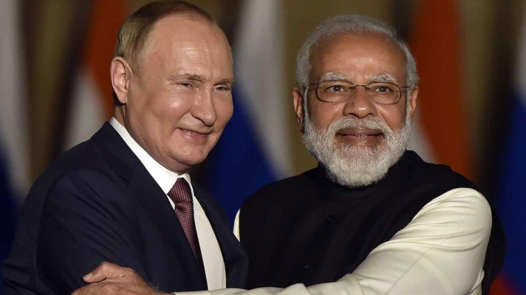 Russian President Putin lauds India again