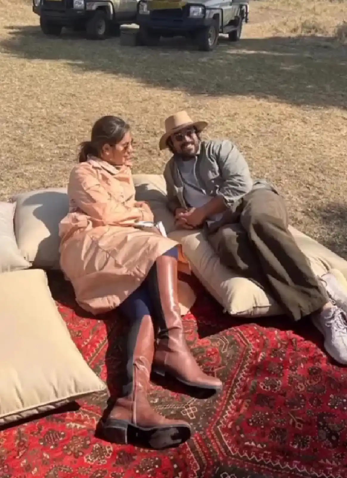Ram Charan Upasana Africa Holiday Pics