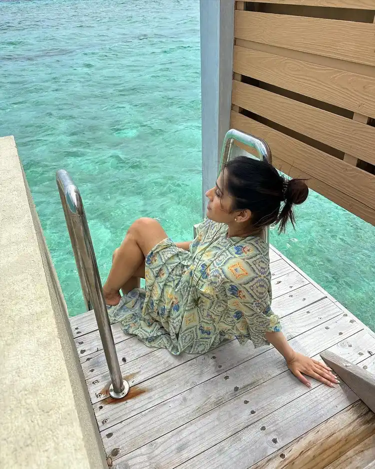 Rashmi Gautam Enjoying In Maldives Beach