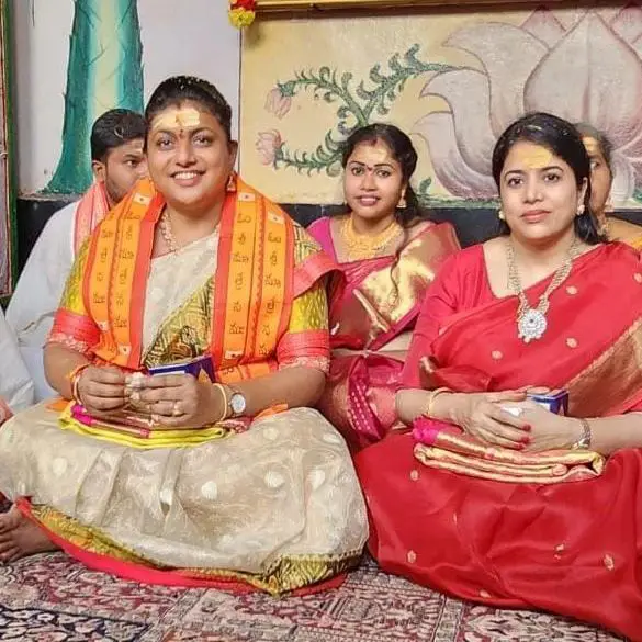 AP Minister Roja Selvamani in Srisailam 