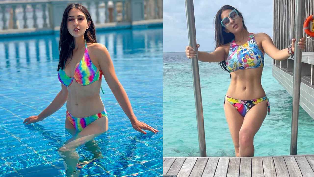 Sara Ali Khan In Bikini Wear