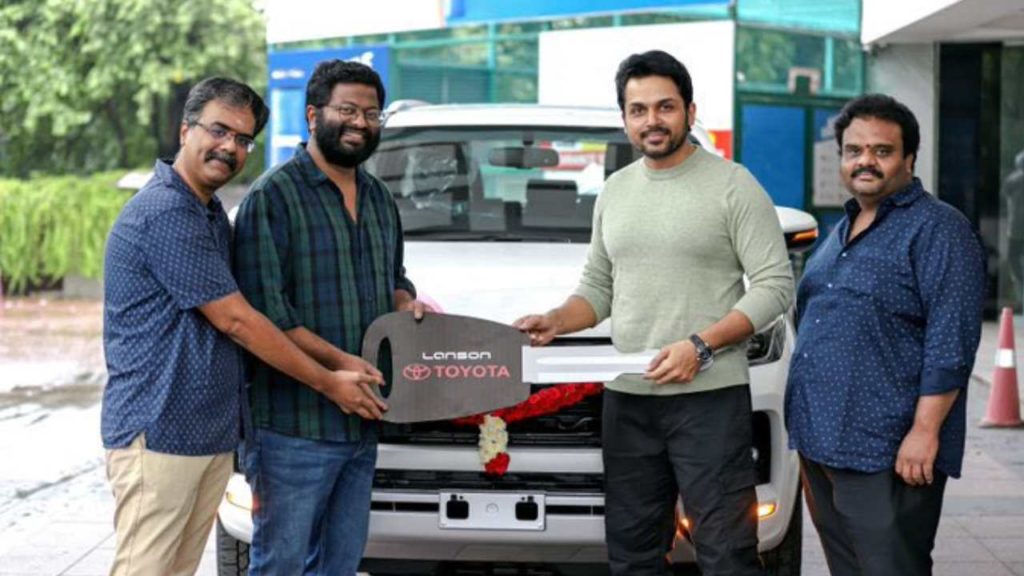 Sardar movie producer gifted a car to director PS Mithran