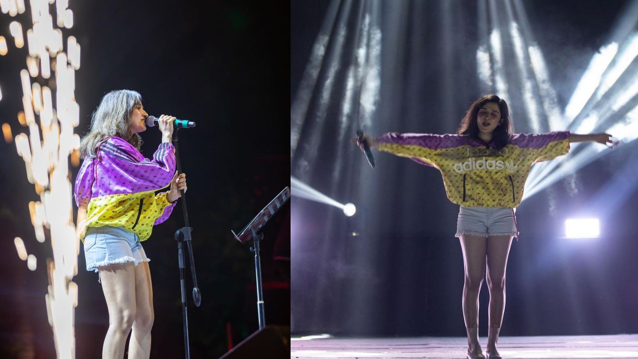 Shirley Setia : ఓపెన్ స్టేజి షోలో సింగర్‌గా అదరగొట్టిన హీరోయిన్ షిర్లీ సేటియా