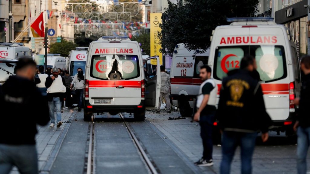 Suicide Bombing At Istanbul