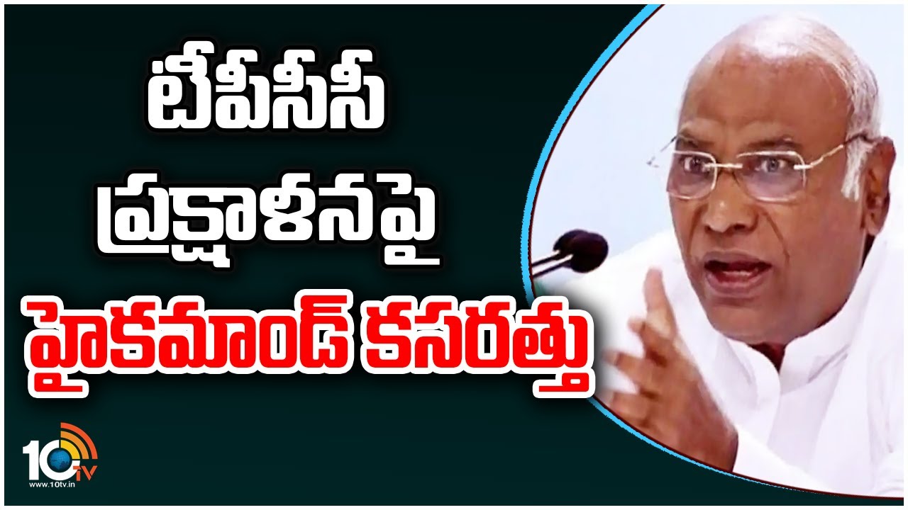 TPCC: టీపీసీసీ ప్రక్షాళనపై హైకమాండ్ కసరత్తు