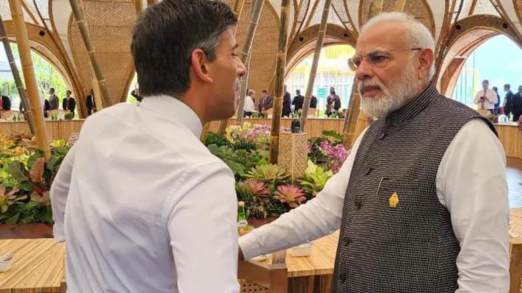 UK PM and India PM
