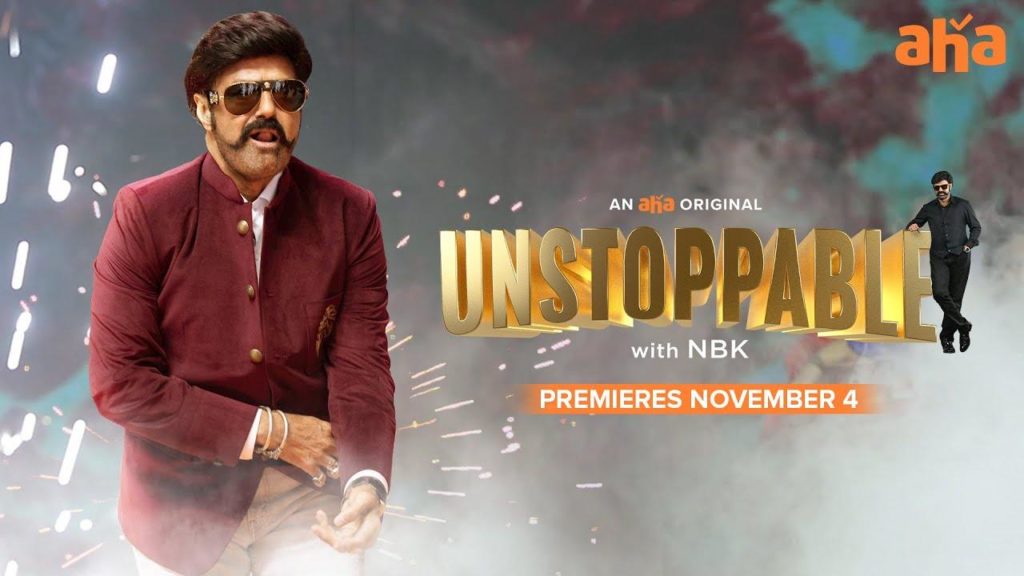 Unstoppable episode 5 guests are tollywood star producer along with star director