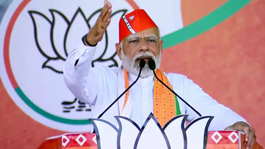 Asked them to target terrorism, they targeted me says PM Modi takes dig at Congress