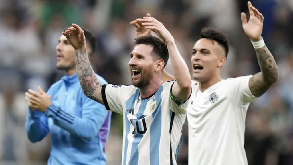 Lionel Messi goes shirtless, dances in delight to celebrate Argentina’s FIFA World Cup 2022 vs Mexico