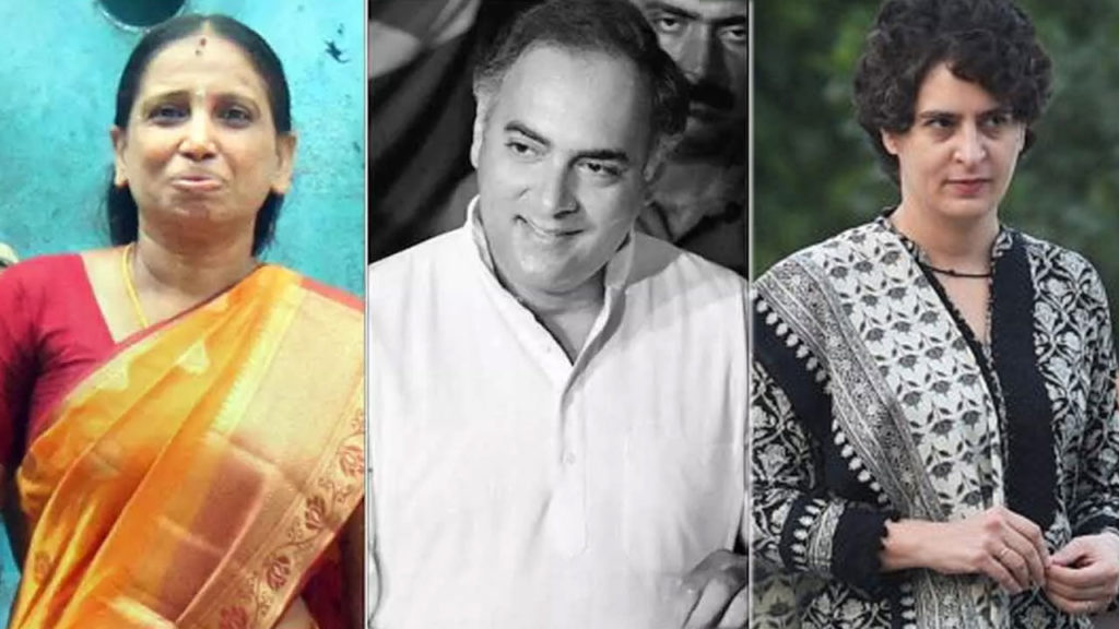 Priyanka Gandhi posed questions on Rajiv Gandhi’s assassination says Nalini