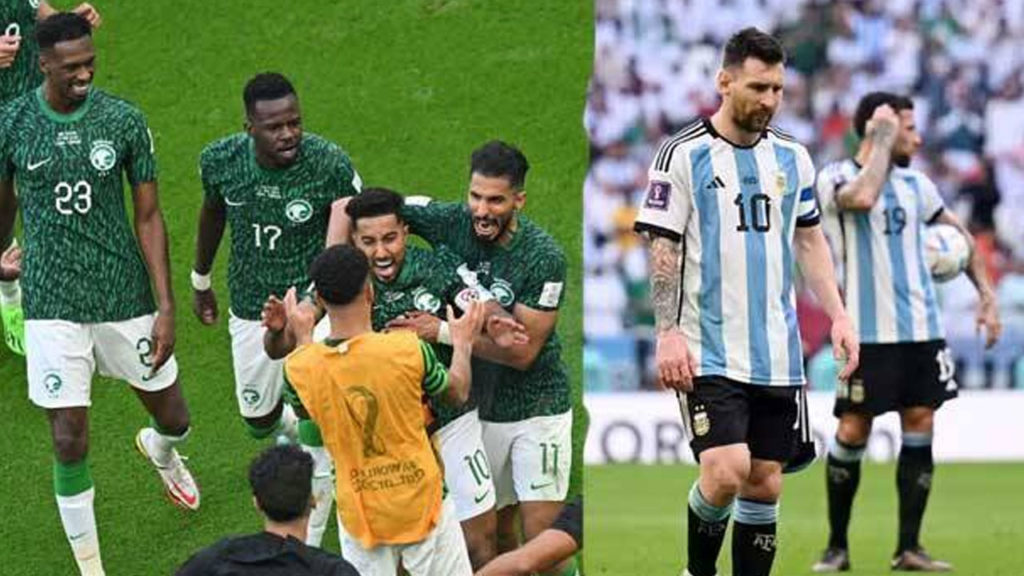 Saudi Arabia beats Argentina in FIFA World Cup