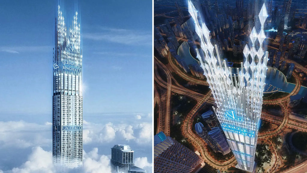 The world's tallest residential tower will soon be built in Dubai