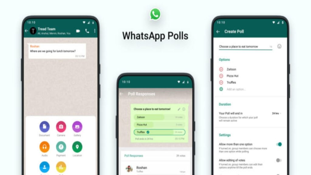 WhatsApp in-chat Polls feature _ Here’s how to use it