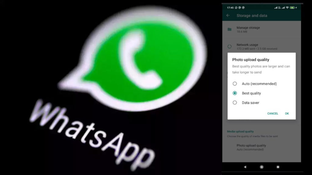 WhatsApp lets you change photo upload quality, here is how