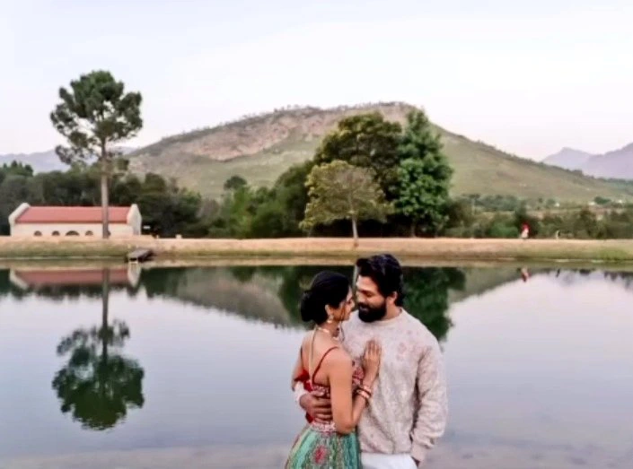 Allu Arjun and Sneha special photo shoot in Africa