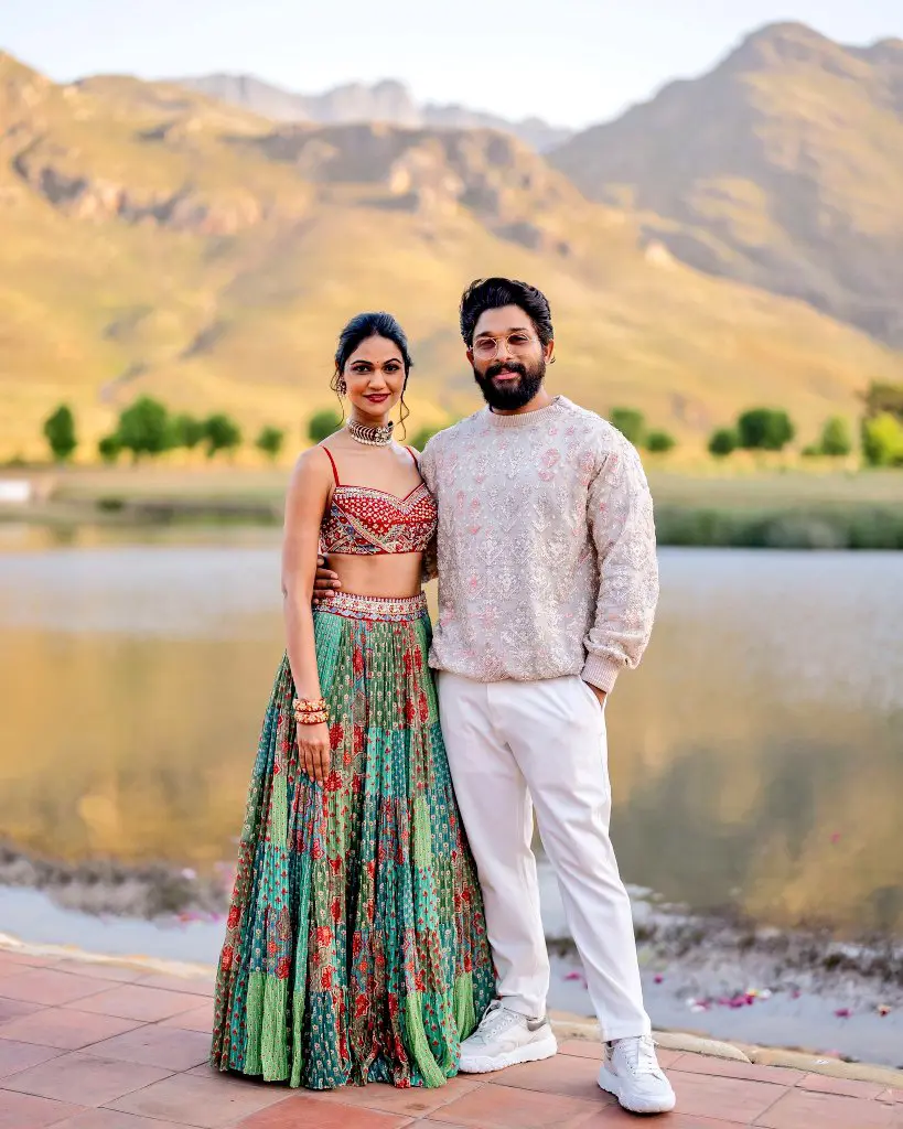 Allu Arjun and Sneha special photo shoot in Africa